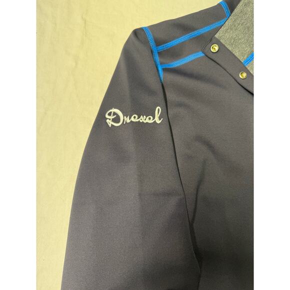 Cutter & Buck CB DryTec 50UPF Women’s size L 1/4 snap button sweatshirt navy NWT - Picture 7 of 11